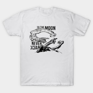 To the moon and never back... T-Shirt